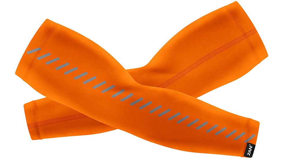 Zan Headgear Sportflex Series Arm Sleeve, Reflective Hi-Viz Orange, Large, AL142RLG
