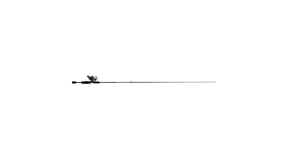 Zebco 33 Custom-Z Spincast Reel and Rod Combo, 6ft 6in 2-PC Telescopic Rod, Medium, Fast, SZ 30 Reel, 4.1-1 Ratio, 2-PC Strike King Tackle Kit, Silver/Purple, 33CZ2SK662M.FB4