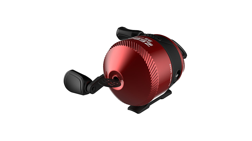 Zebco 33 Custom Z Spincast Reel and Rod Combo, 6ft 2-PC Fiberglass Rod w/ EVA Handle, QuickSet Anti-Reverse Reel w/ Bite Alert, Red, 33CZRD602MA.NS4