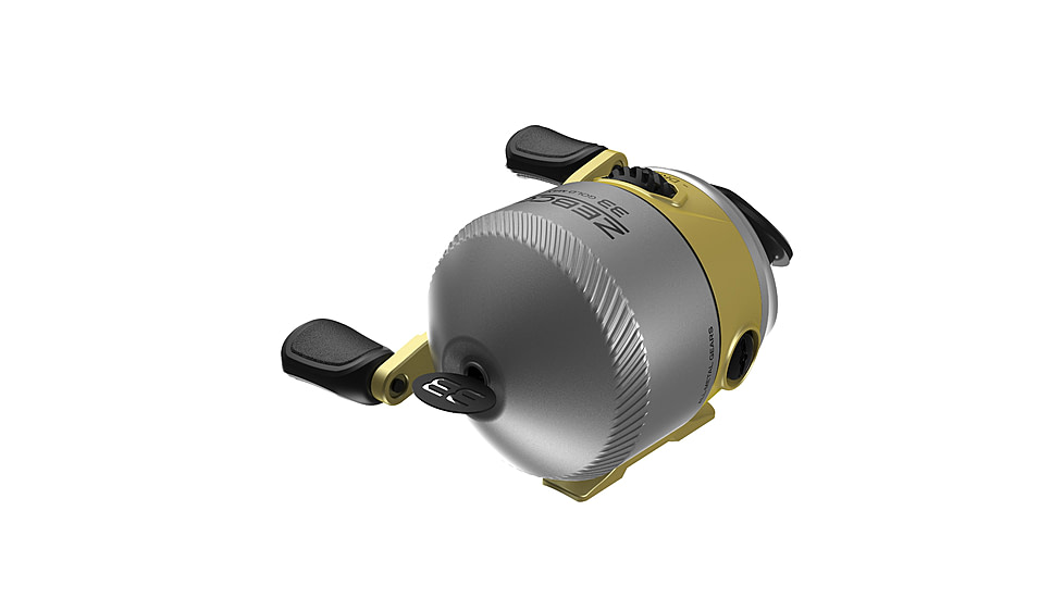 Zebco 33 Gold Max Spincast Reel and Rod Combo, 6ft 6in 2-PC Fiberglass Rod w/ Cork Handle, QuickSet Anti-Reverse Reel, Silver/Gold, 33MXG662MHA.NS4