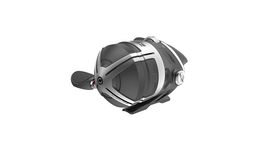 Zebco Bullet Spincast Reel, SZ 30 Reel, Fast 29.6 Inches Per Turn, 5.1-1 Ratio, Durable All-Metal Construction, Pre-spooled w/ 10 lb Zebco Fishing Line, Black, ZB30A.BX3
