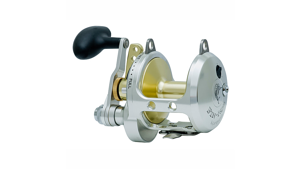 Zebco Fin-nor Marquesa Lever Drag Reel, 2-Speed Reel, 40sz 174884