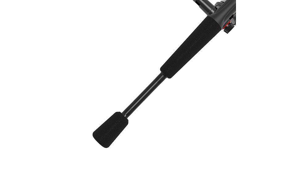 Zebco Verge Spinning Reel and Rod Combo, 5ft 2-PC Pole, SZ 05 Reel, Changeable Righ/Left Retrieve, Pre-Spooled w/ 4lb Zebco Line, Black, VERGE05502UL.NS3