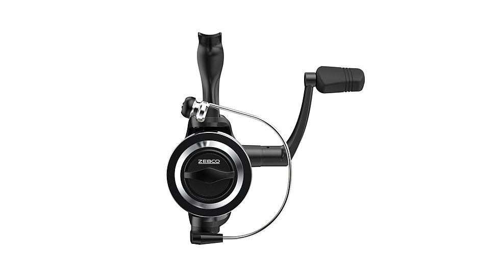 Zebco Verge Spinning Reel, SZ 30 Reel, Changeable Righ/Left Retrieve, Pre-Spooled w/ 10lb Zebco Fishing Line, All-Metal Gears, TRU Balance Rotor, Black, VERGE30.BX3