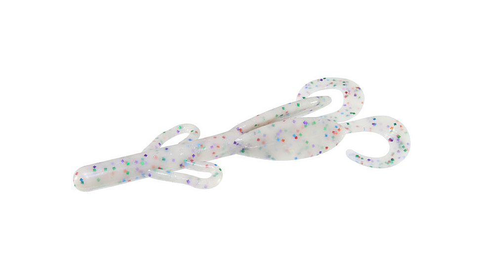 Zoom Baby Brush Hog Creature Bait, 12 Pack, 4in, Birthday Cake, 042415X