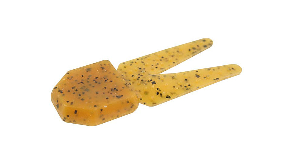 Zoom Big Chunk Jig Trailer, 5 Pack, 3.25in, Sweet Potato, 028150X