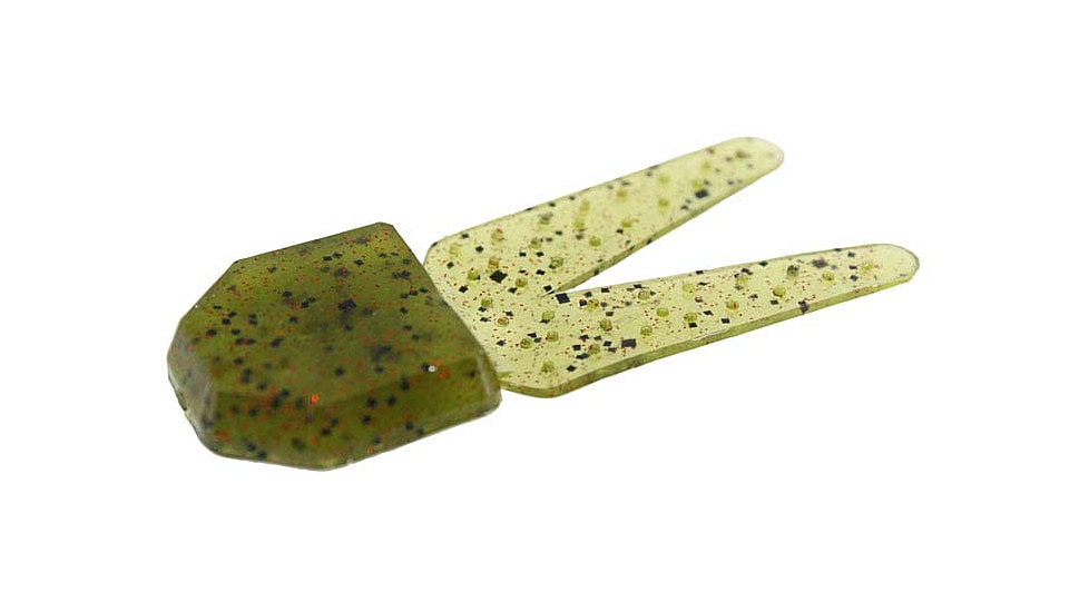 Zoom Big Chunk Jig Trailer, 5 Pack, 3.25in, Watermelon Red, 028054X