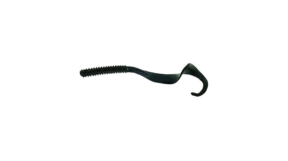 Zoom Big Dead Ringer Worm, 10 Pack, 8in, Black, 021038X