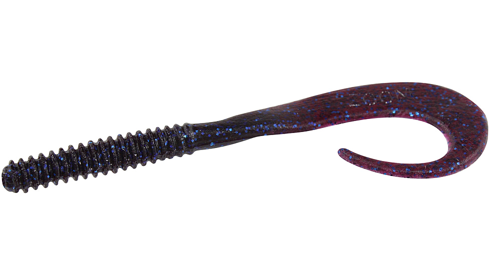 Zoom Big Dead Ringer Worm, 10 Pack, 8in, Blue Fleck, 021292X