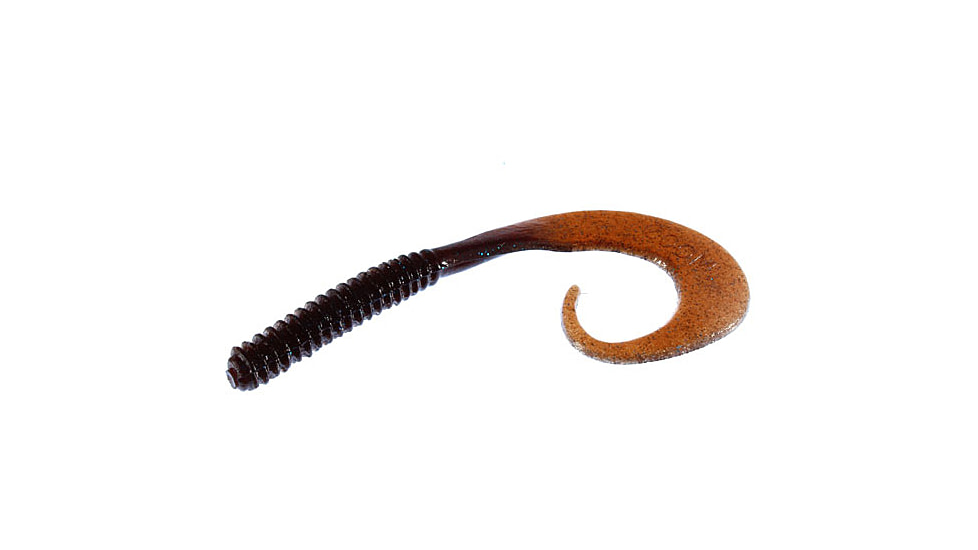 Zoom Big Dead Ringer Worm, 10 Pack, 8in, Scuppernong Blue, 021296X