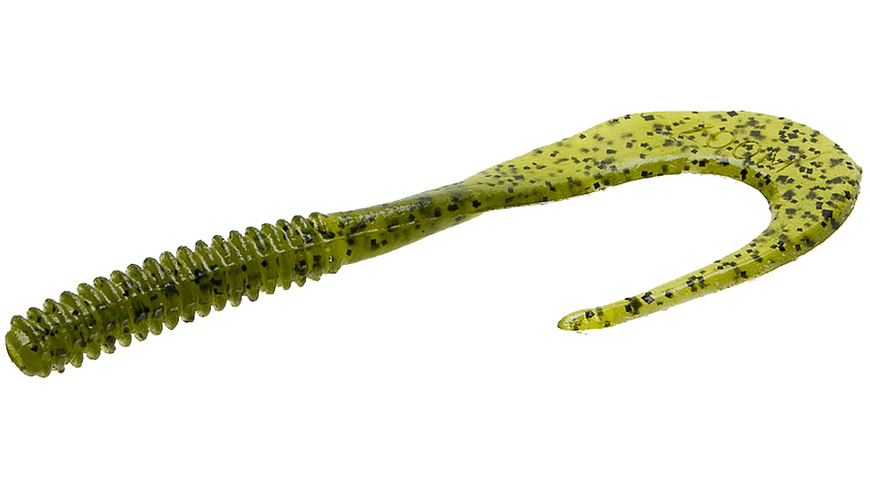 Zoom Big Dead Ringer Worm, 10 Pack, 8in, Watermelon Seed, 021019X