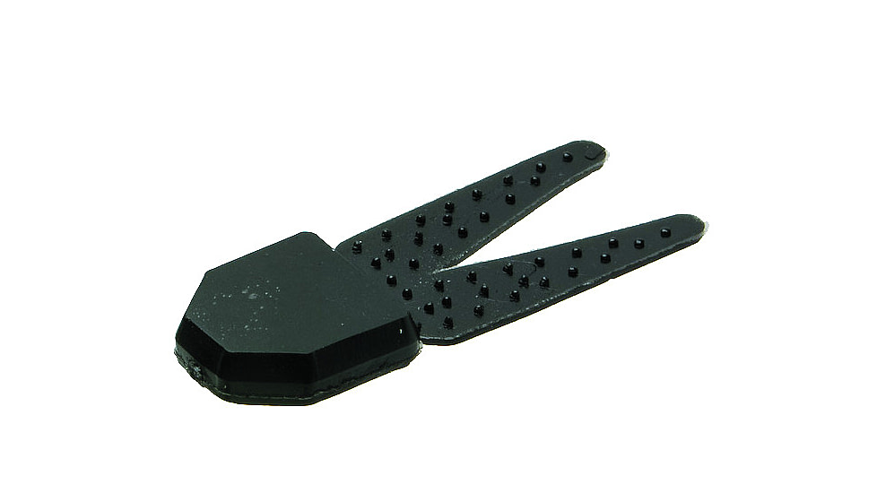 Zoom Big Salty Chunk Soft Bait, 5, 1/4in, Black, 028038-SP