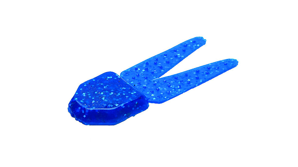 Zoom Big Salty Chunk Soft Bait, 5, 1/4in, Saphire Blue, 028110-SP