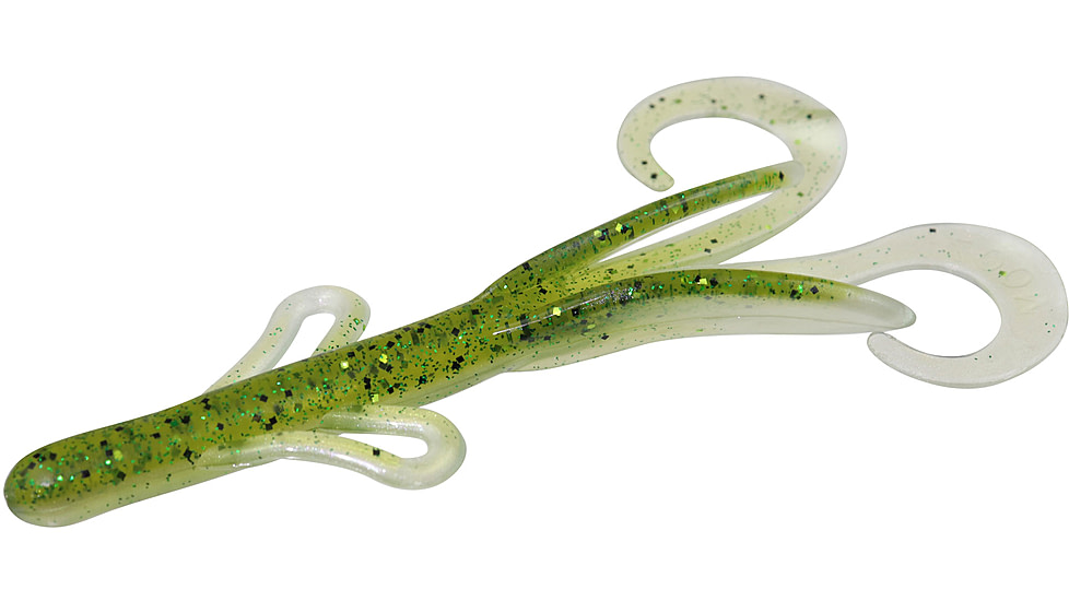 Zoom Brush Hog Creature Bait, 8 Pack, 6in, Baby Bass, 022115X