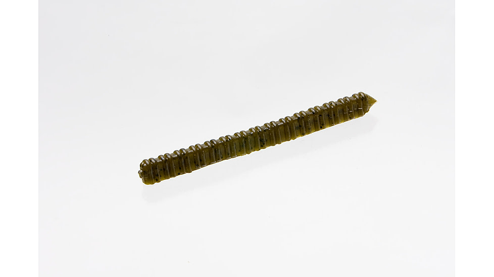 Zoom Centipede Finesse Worm, Green Pumpkin, 4in20 Pack, 7025