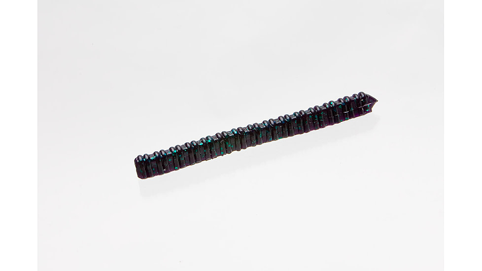 Zoom Centipede Finesse Worm, 20, 4in, Junebug, 007005-SP