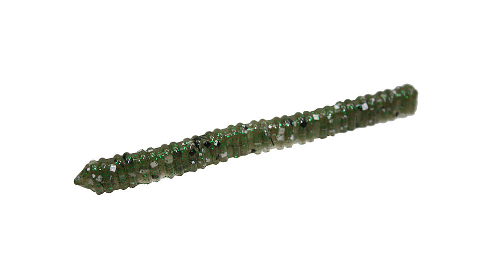 Zoom Centipede Finnesse Worm, 20 Pack, 4in, Cucumber Seed, 007027X