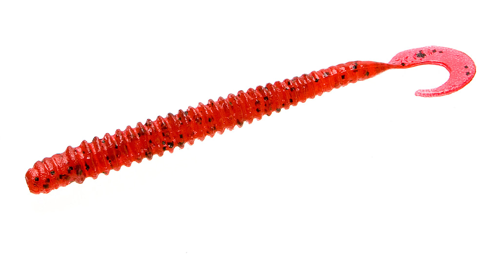 Zoom Dead Ringer Worm, 20 Pack, 4in, Cherry Seed, 017018X