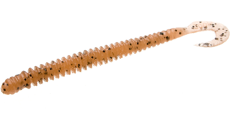Zoom Dead Ringer Worm, 20 Pack, 4in, Pumpkin, 017013X