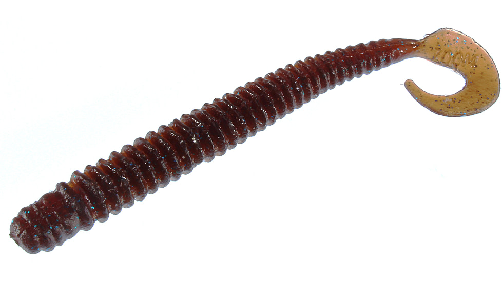 Zoom Dead Ringer Worm, 20 Pack, 4in, Scuppernong Blue, 017296X