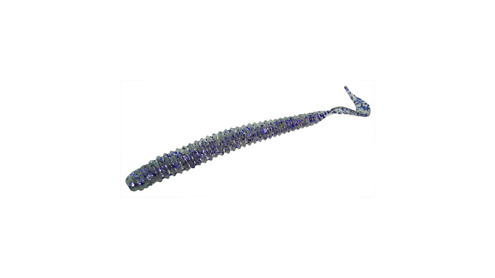 Zoom Dead Ringer Worm, 20 Pack, 4in, Smoke Purple, 017010X