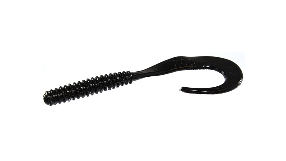 Zoom Dead Ringer Worm, 20 Pack, 6in, Black, 035038X