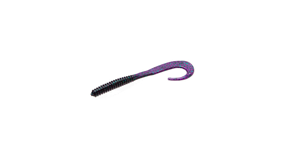 Zoom Dead Ringer Worm, 20 Pack, 6in, Junebug, 035005X