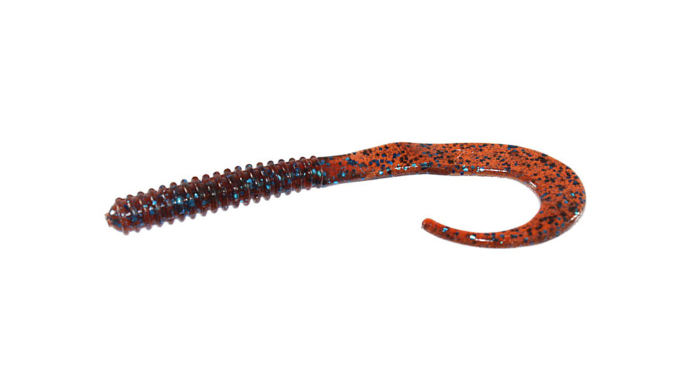 Zoom Dead Ringer Worm, 20 Pack, 6in, Moccasin Blue, 035007X