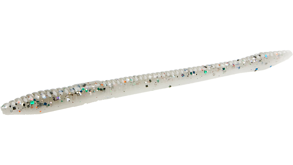 Zoom Finesse Worm, 20 Pack, 4.5in, Bait Fish, 004224X