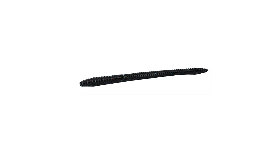 Zoom Finesse Worm, 20 Pack, 4.5in, Blueberry Red, 004331X