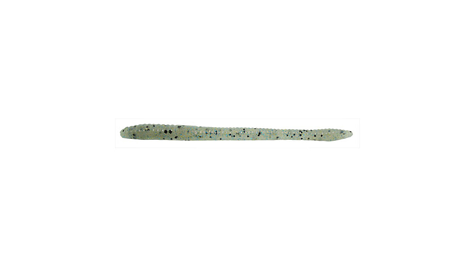 Zoom Finesse Worm, 20 Pack, 4.5in, Bluegill, 004067X