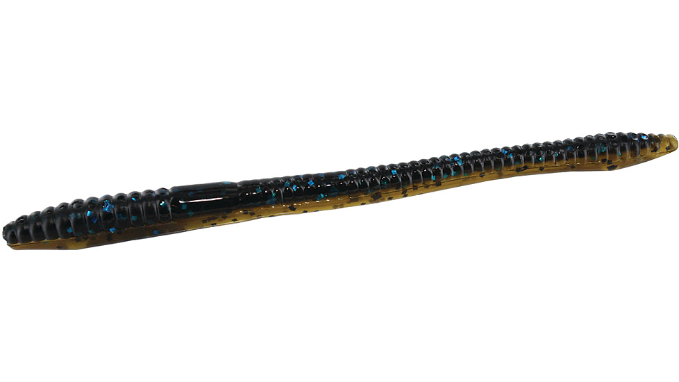 Zoom Finesse Worm, 20 Pack, 4.5in, Georgia Craw, 004329X