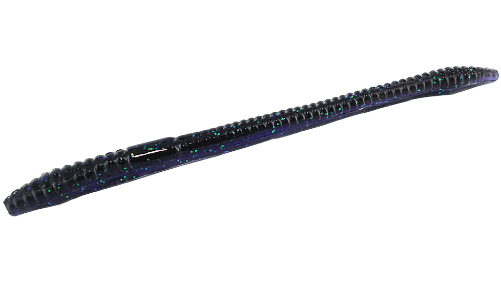 Zoom Finesse Worm, 20 Pack, 4.5in, Gooseberry, 004340X