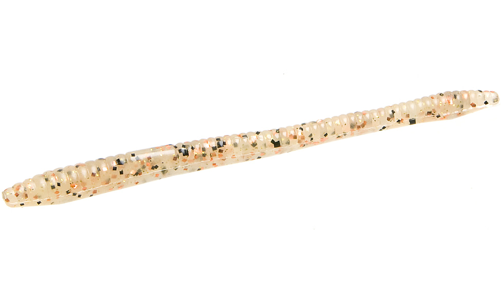 Zoom Finesse Worm, 20 Pack, 4.5in, Sand, 004032X