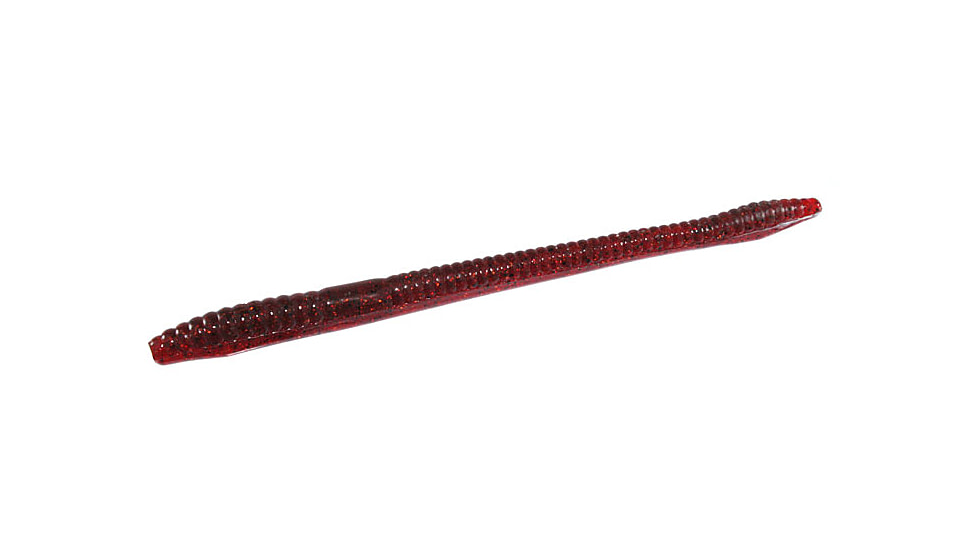 Zoom Finesse Worm, 20 Pack, 4.5in, Spanish Craw, 004381X