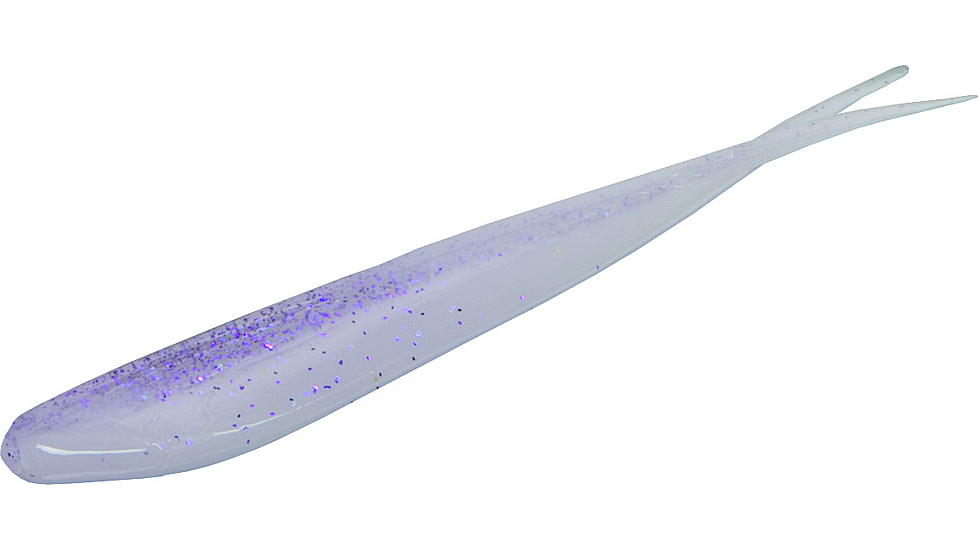 Zoom Fluke Fluke, 10, 4in, Lavender Shad, 015364-SP