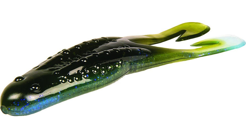 Zoom Horny Toad Soft Bait, 5, 1/4in, Watermelon Moondust, 083363-SP