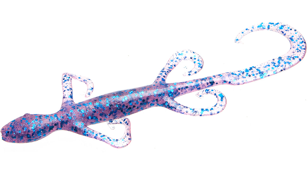 Zoom Lizard, 9 Pack, 6in, Blue Flash, 002016X