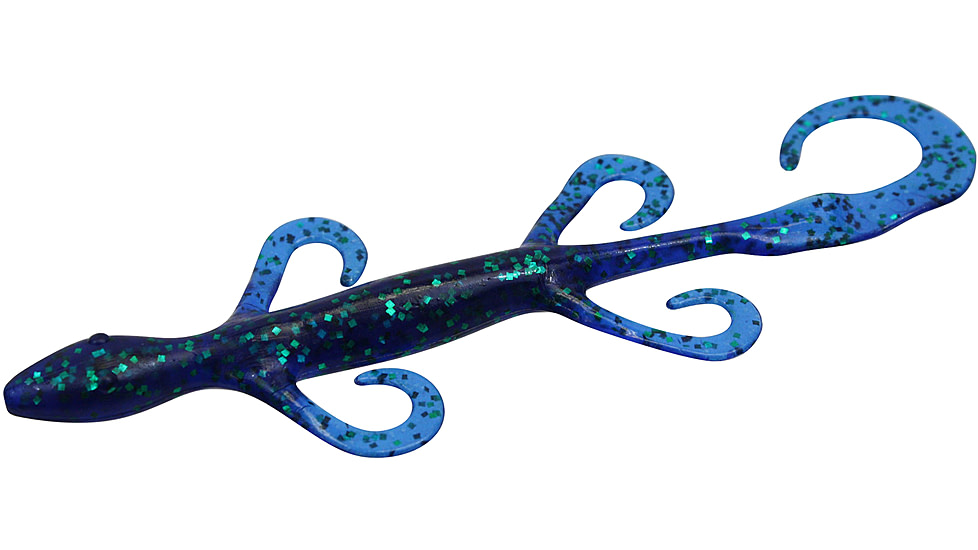 Zoom Lizard, 9 Pack, 6in, Emerald Blue, 002352X