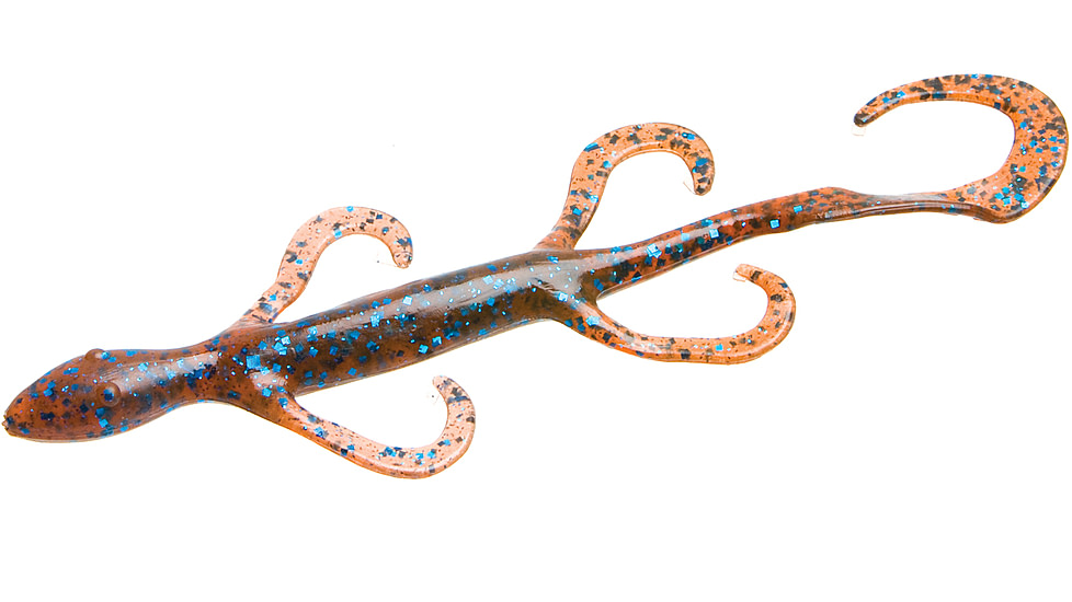 Zoom Lizard, 9 Pack, 6in, Moccasin Blue, 2007