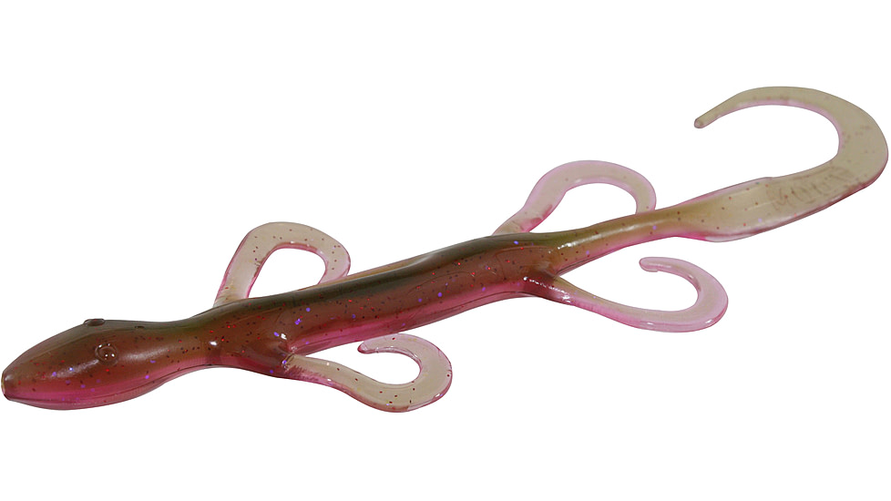 Zoom Lizard, 9 Pack, 6in, Raspberry Shad, 002365X