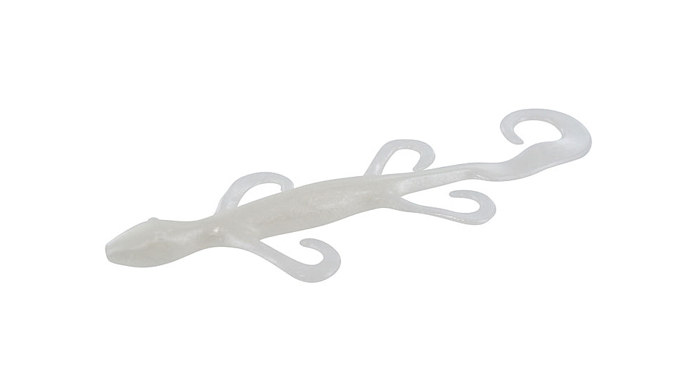 Zoom Lizard, 9 Pack, 6in, White Pearl, 002045X