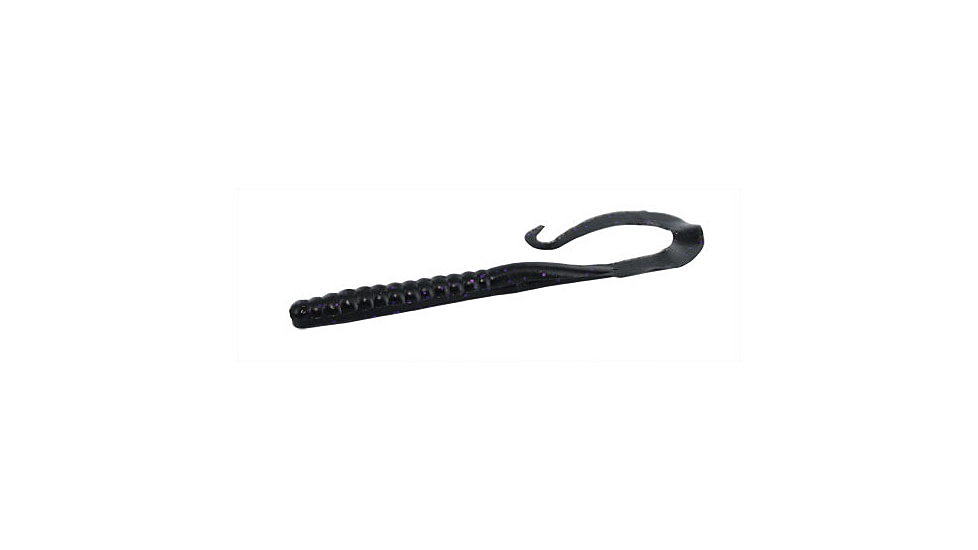 Zoom Mag II Large Worm, 20 Pack, 9in, Blackberry, 009229X