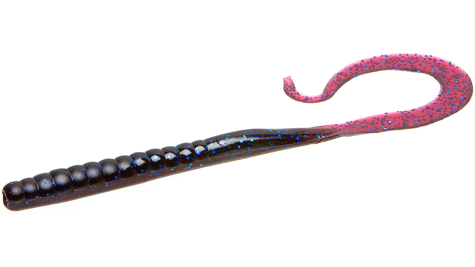 Zoom Mag II Large Worm, 20 Pack, 9in, Blue Fleck, 009292X