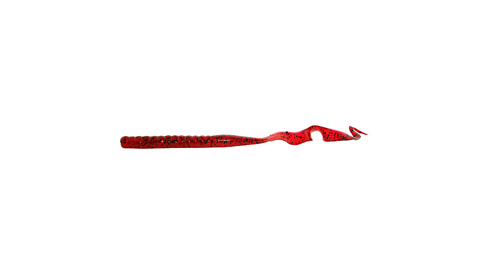 Zoom Mag II Large Worm, 20 Pack, 9in, Cherry Seed, 009018X