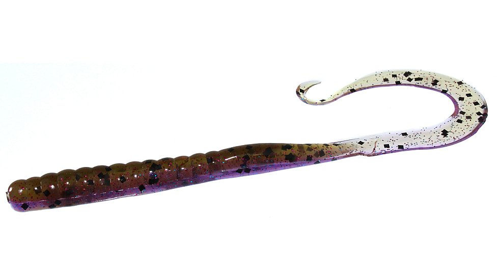Zoom Mag II Large Worm, 20 Pack, 9in, Huckleberry, 009407X
