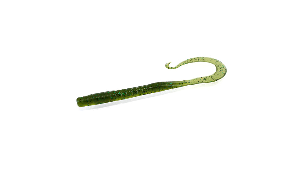 Zoom Mag II Large Worm, 20 Pack, 9in, Kudzu, 009102X