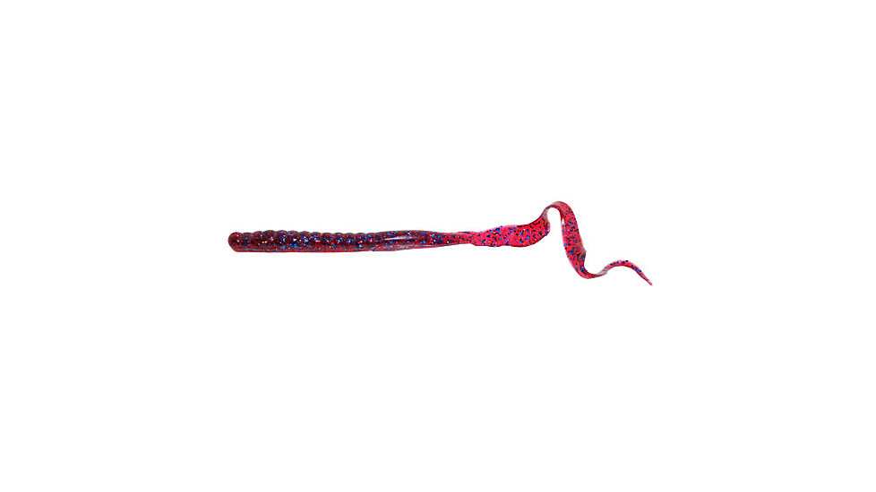 Zoom Mag II Large Worm, 20 Pack, 9in, Plum Crazy, 009285X