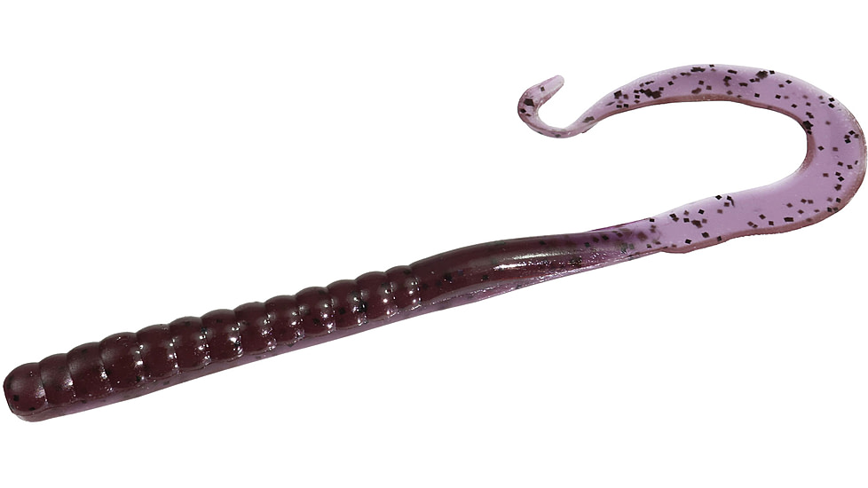 Zoom Mag II Large Worm, 20 Pack, 9in, Purple Pumpkin, 009432X
