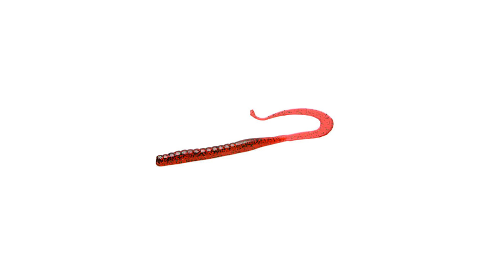 Zoom Mag II Large Worm, 20 Pack, 9in, Red Bug Shad, 009270X